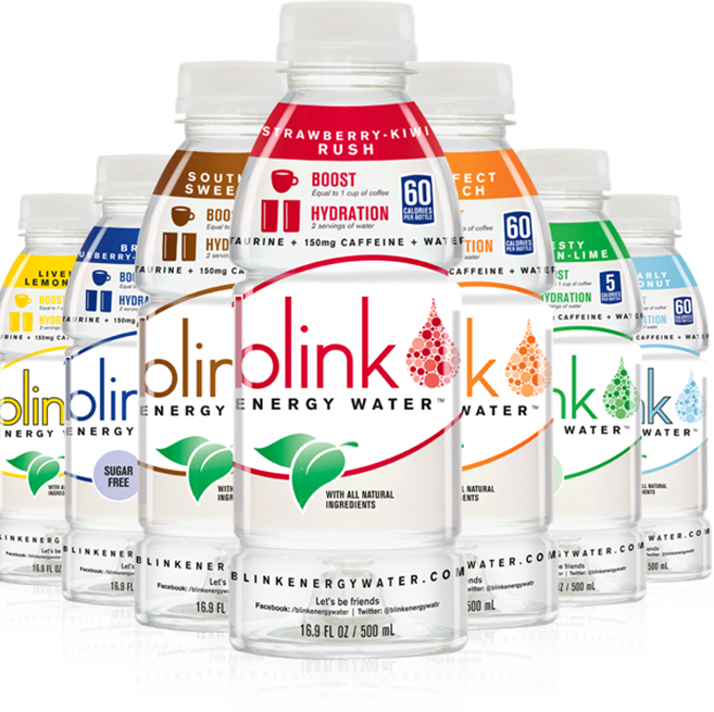 Blink Energy Water Packaging
